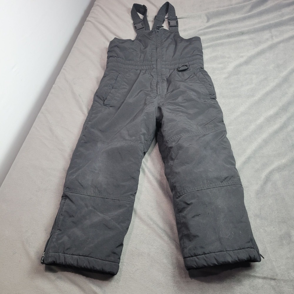 Boys XS (4/5) Black Snow Bib Pants By Athletic Works